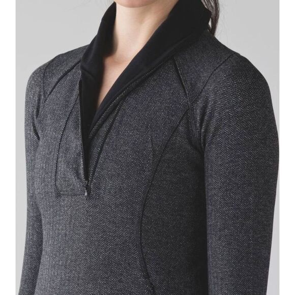 LULULEMON ATHLETICA Think Fast Pullover Size 6 - Picture 4 of 6
